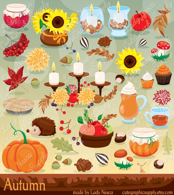 fall decorations clipart - photo #35