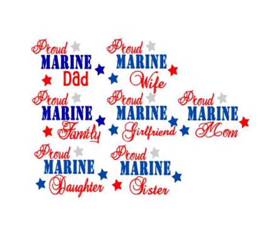 Free Free Proud Marine Dad Svg 864 SVG PNG EPS DXF File