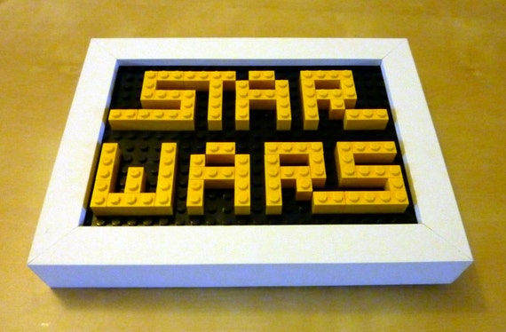 lego star wars framed pictures