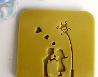 Couple under the lights, confession, design chapter, Chapter handmade soaps, silicone cake mold, baking mold, baking tools, chocolate molds,
