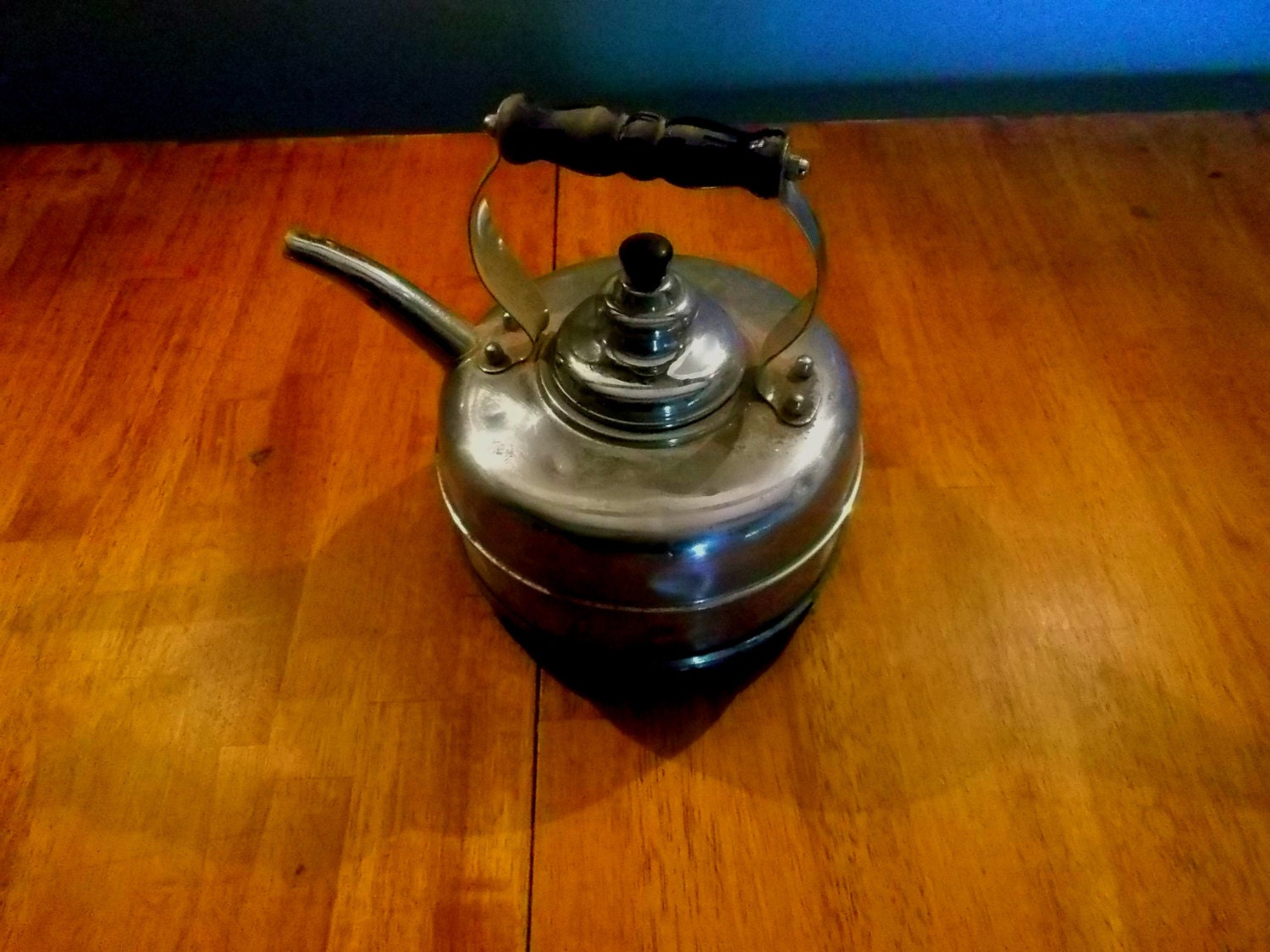 Vintage Simplex Patent Kettle Made in England For Gas