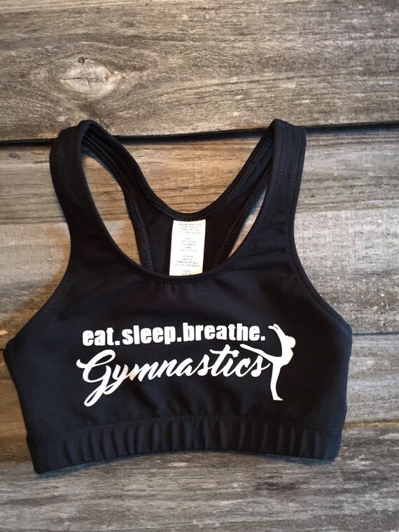 Gymnastics Sports Bra Activewear Girls Sports Bra Practice
