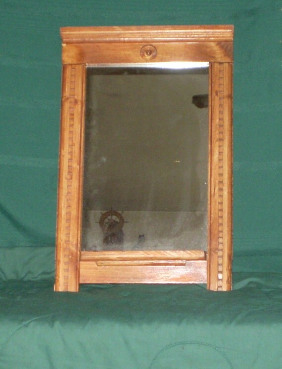 Solid pine framed mirror Large