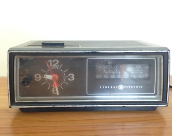 ge tube clock radio