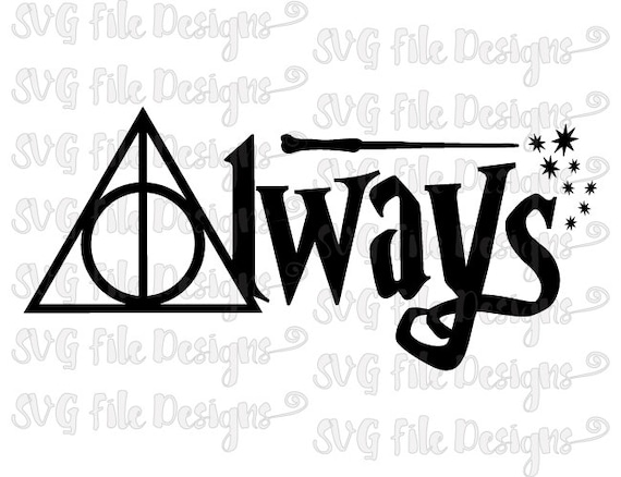 Download Harry Potter Always Deathly Hallows Wand Symbol by ...