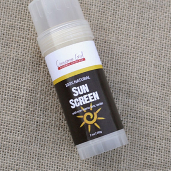 100 Natural Sunscreen with nonnano zinc by CinnamonGirlNaturals