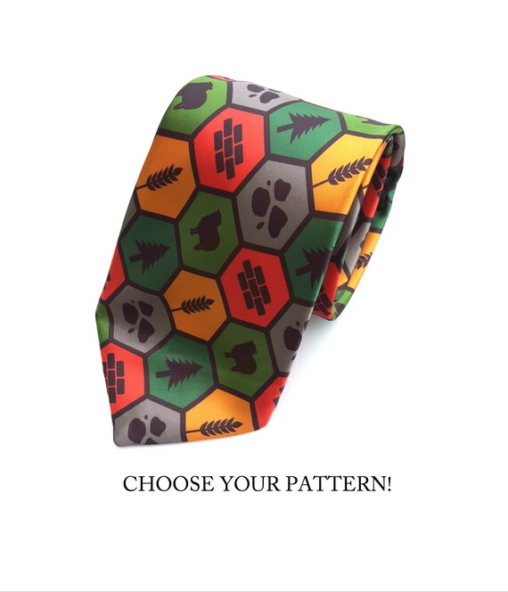 printed necktie