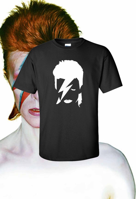 David Bowie T Shirt Ziggy Stardust Tee Shirts Rock By Doublentees 6361