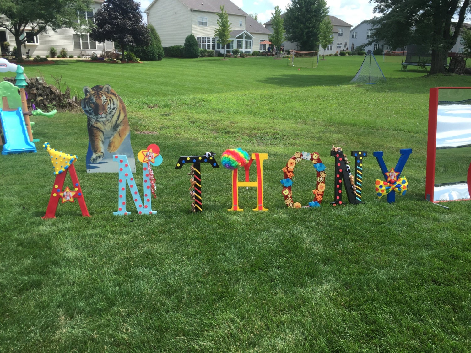 Personalized Lawn Letters / Lawn Decorations by StoniasCreations