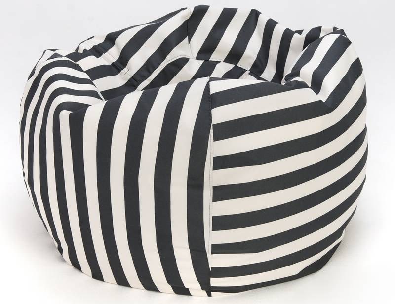 Bean bag pouf with handle for children and teenager indoor