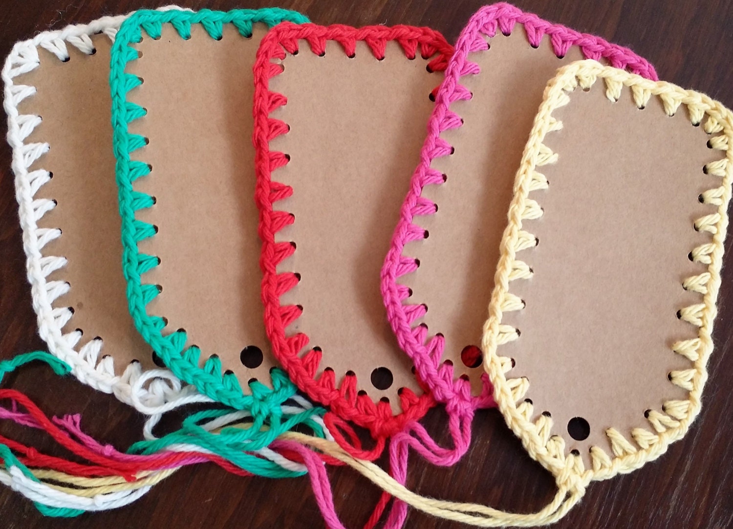 Hand Crocheted Gift Tags