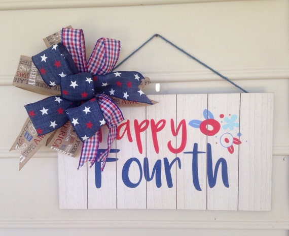 Items similar to 4th of july decor,4th if july wall ...
