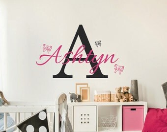Name Wall Decor baby name decals | etsy Name Wall Decor baby name decals | etsy
