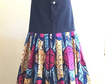 Items similar to Ankara Maxi skirt set on Etsy