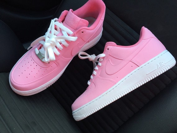 custom air force 1 hot pink