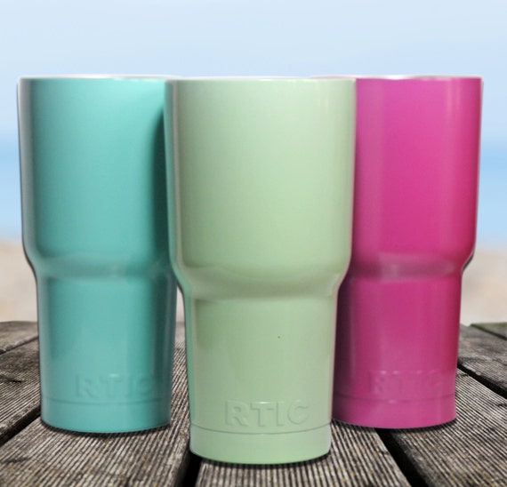 Colored Tumblers Powder Coated Rtic 30oz Tumbler RTIC by ntxlaser