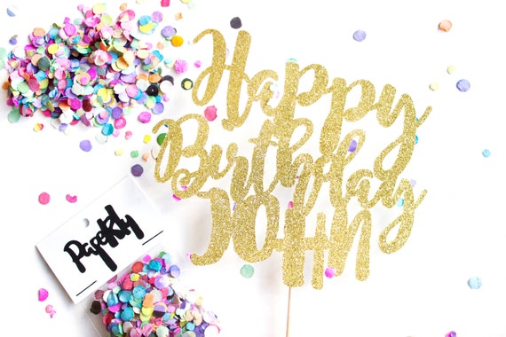 custom happy birthday banner