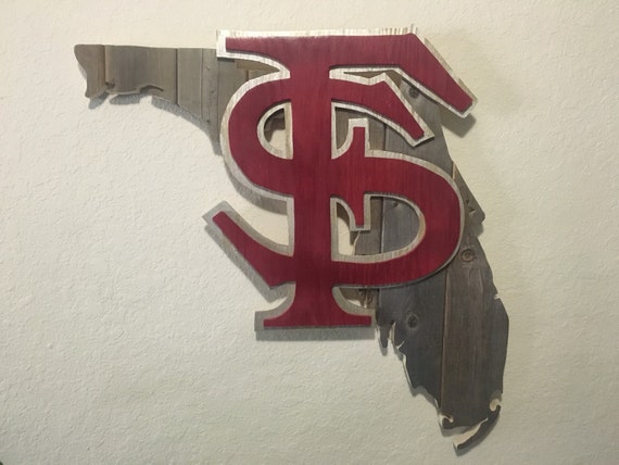 Florida State Seminoles Wall Art Decor By Langfordswoodland