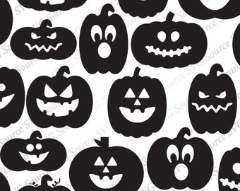 Jack O Lantern SVG | Pumpkin Face SVG | Pumpkin Faces SVG Files | Halloween Svg - Pumpkin Svg Bundle for Cricut