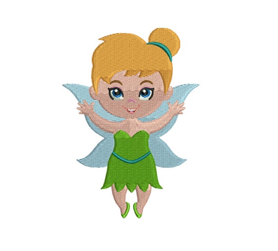 TinkerBell Tinker Bell Embroidery Design Tinker by StitchValley