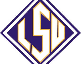 LSU Cutting Files in Svg, Eps, Dxf, Png, Jpeg, and Studio for Cricut & Silhouette