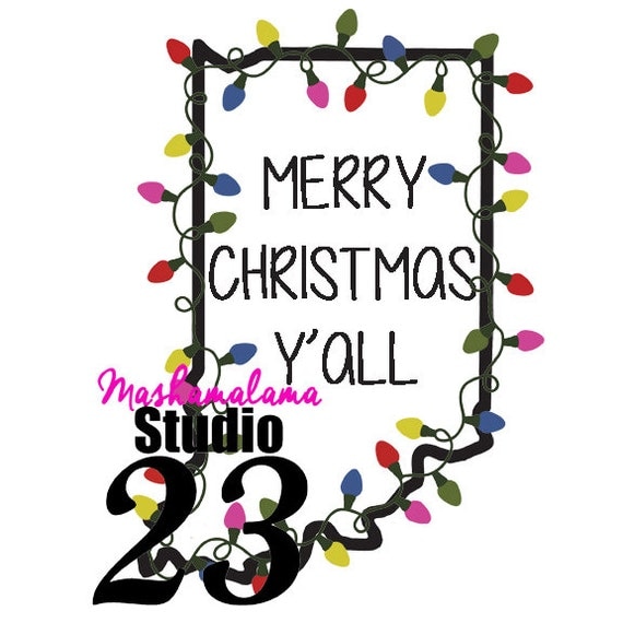 Download Indiana Merry Christmas Y'all Cut file SVG JPG DXF png