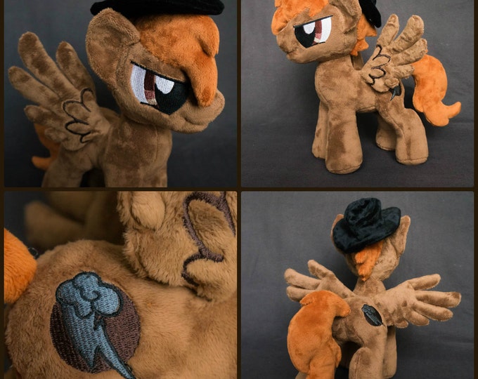 MLP:FIM Custom pony plush toy 12 inches tall - canon & OC