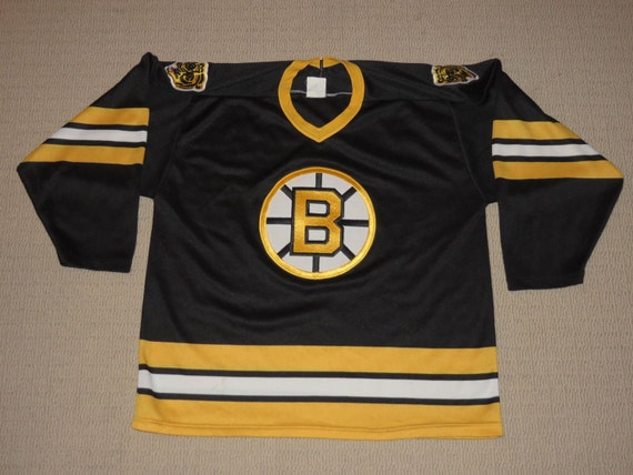 NHL Hockey Vintage 90s Sewn Boston Bruins Jersey by Johnnycanuck80