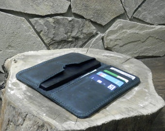 iPhone wallet case, iPhone leather case, iPhone case, iPhone case leather, Leather wallet case, Handmade wallet case, Genuine leather case
