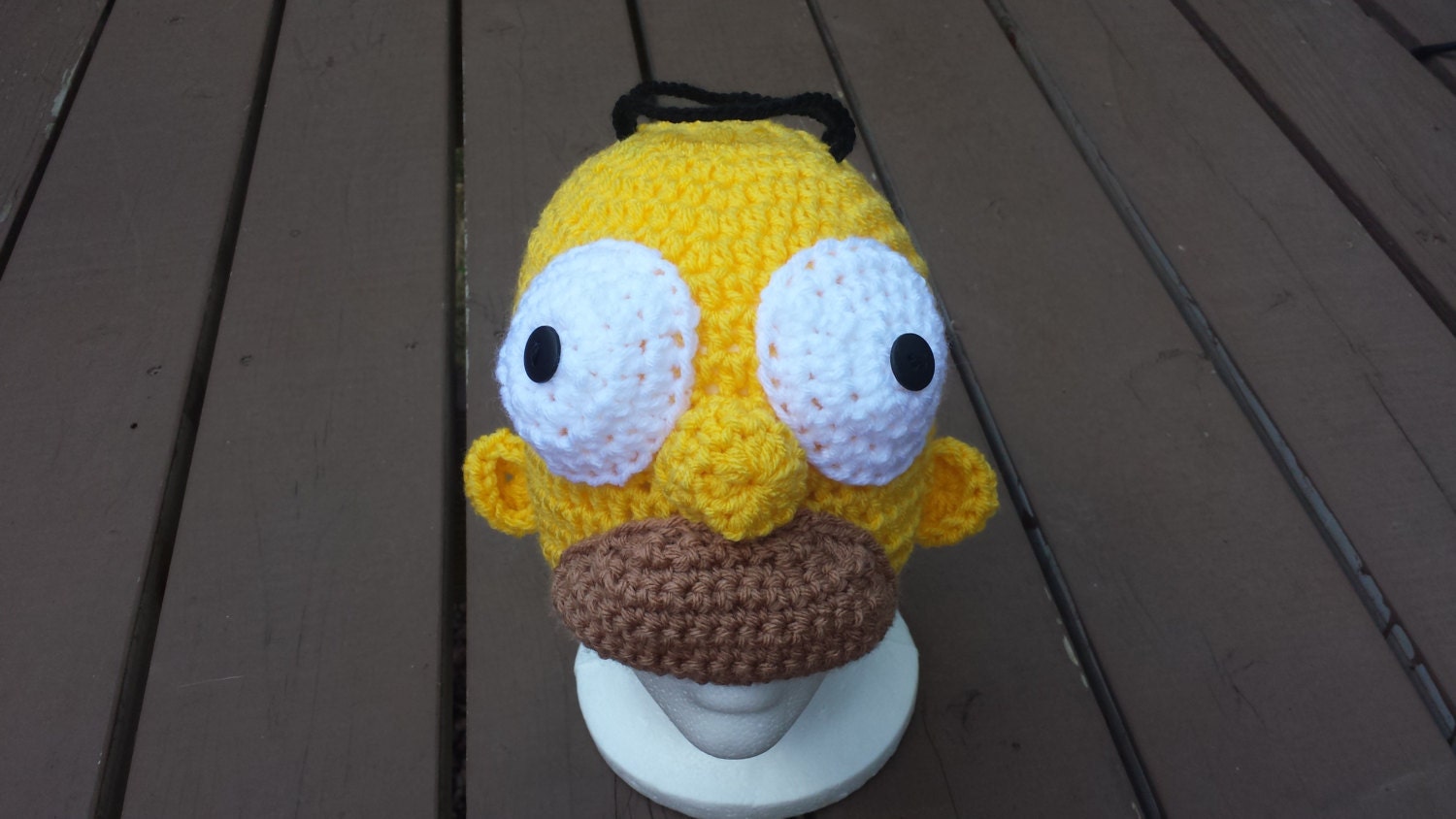 Homer Simpson hat The Simpsons by SheWearsHat on Etsy