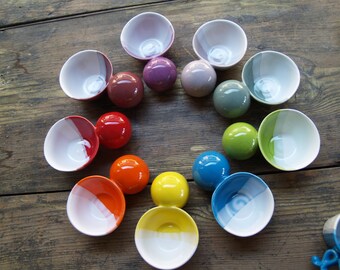 Espresso Cup, Ceramics And Pottery Mug, Ceramic Handmade Cup, Small Espresso Cup, Dipped Cup, Colorful Mug, Ceramic Coffee Mug, Pottery Cup