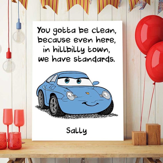 Cars Birthday Party Cars Sally Printable Disney Cars