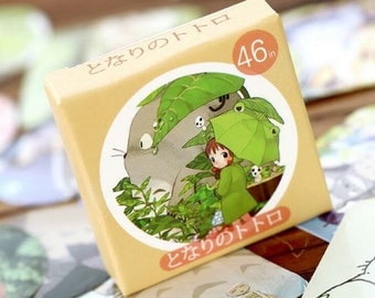 Stickers cute characters of "My Neighbor Totoro"