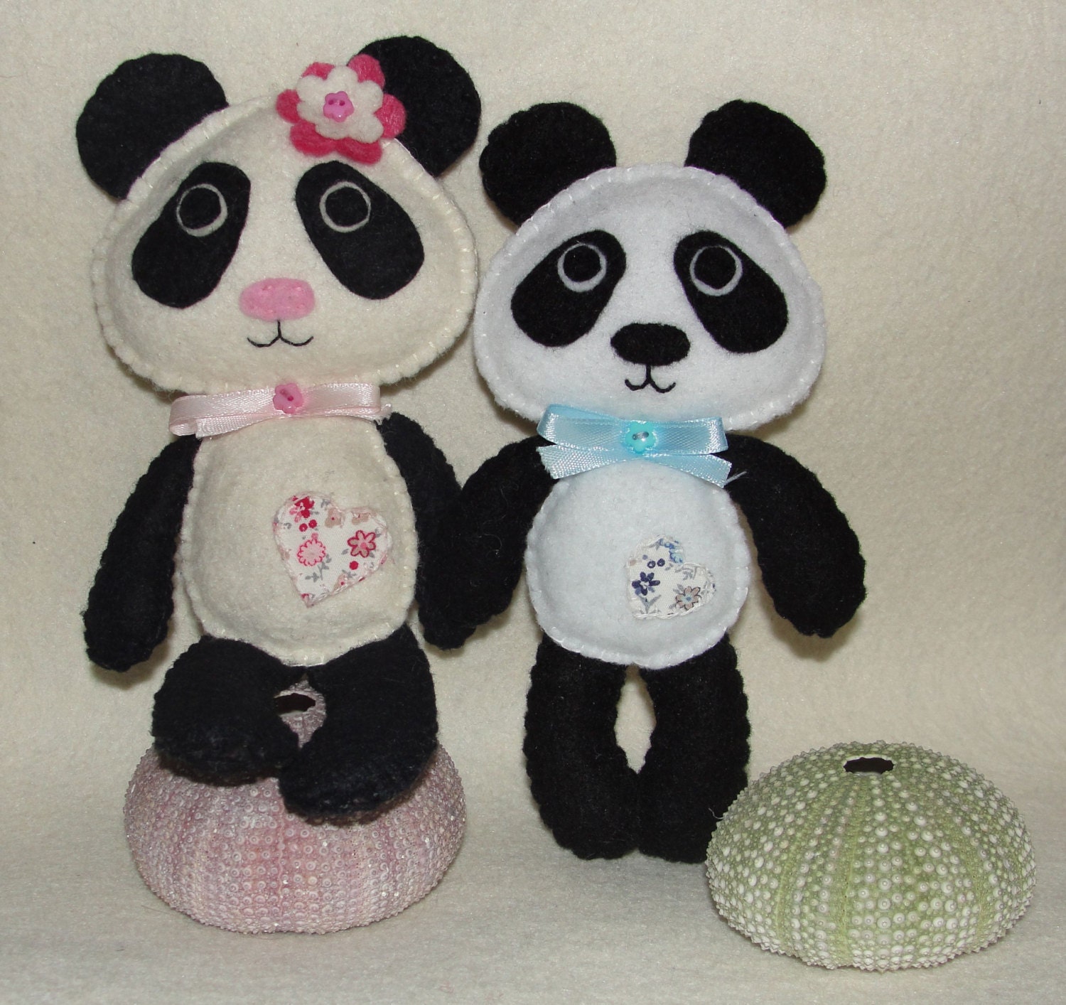 Cute Felt Panda Pattern Doll Pattern Panda Bear Pattern