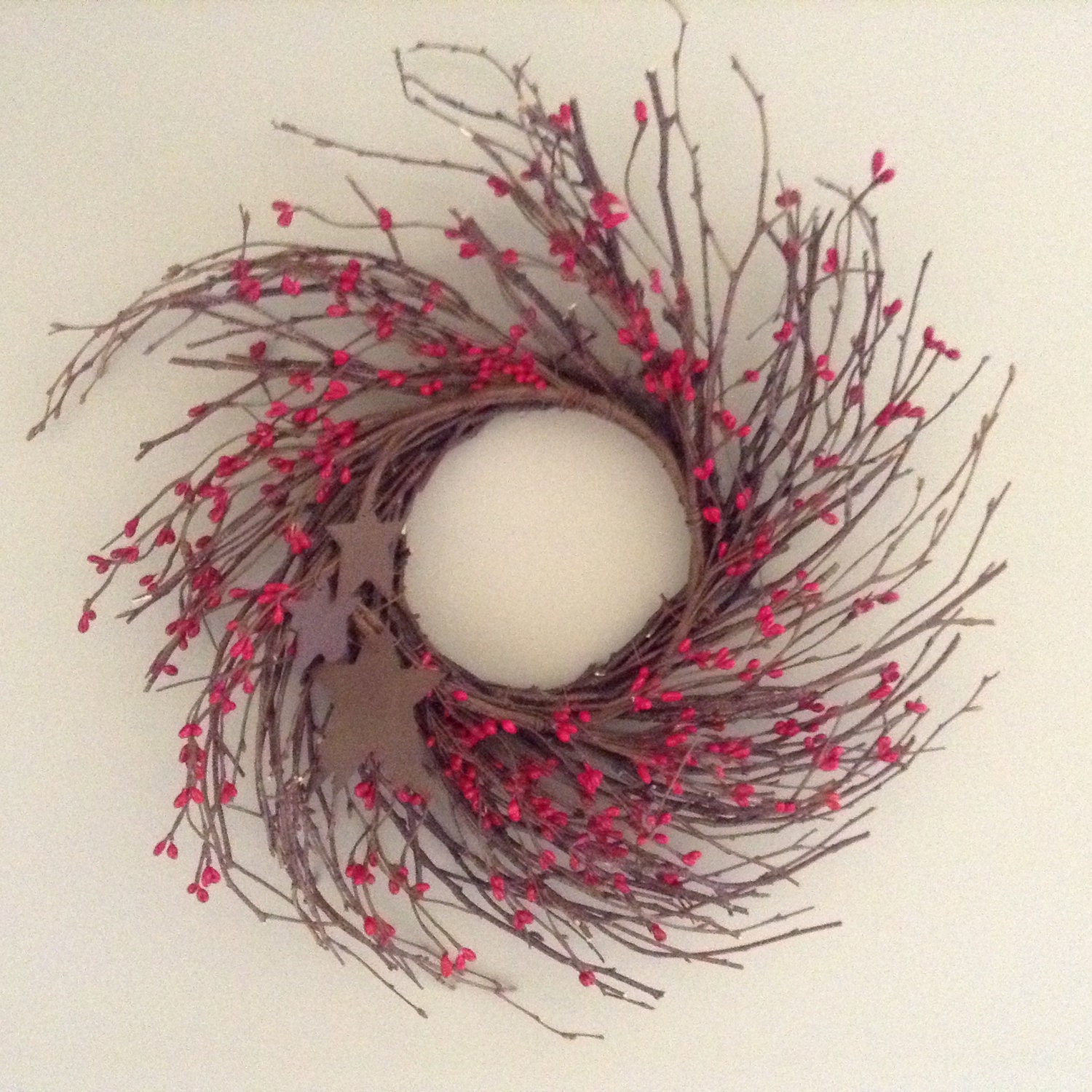 Country Home Decor Twig wreath Grapevine wreath rustic