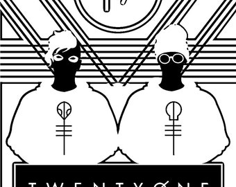 twenty one pilots sticker – Etsy