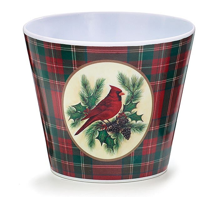 Cardinal Christmas Flower Pots Ideal for by