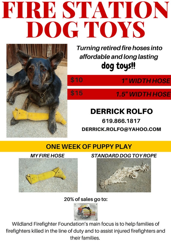 How To Make Fire Hose Material Dog Toys How To Make Fire Hose Material Dog Toys