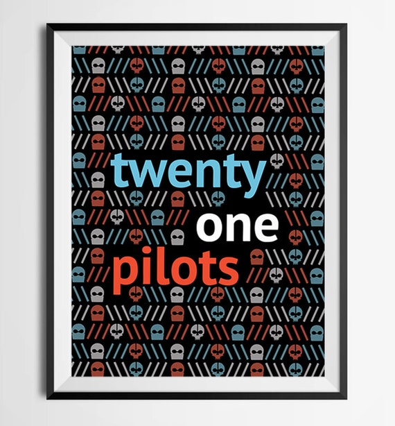 Twenty One Pilots Printable Art/ Twenty One by PrintArtStation