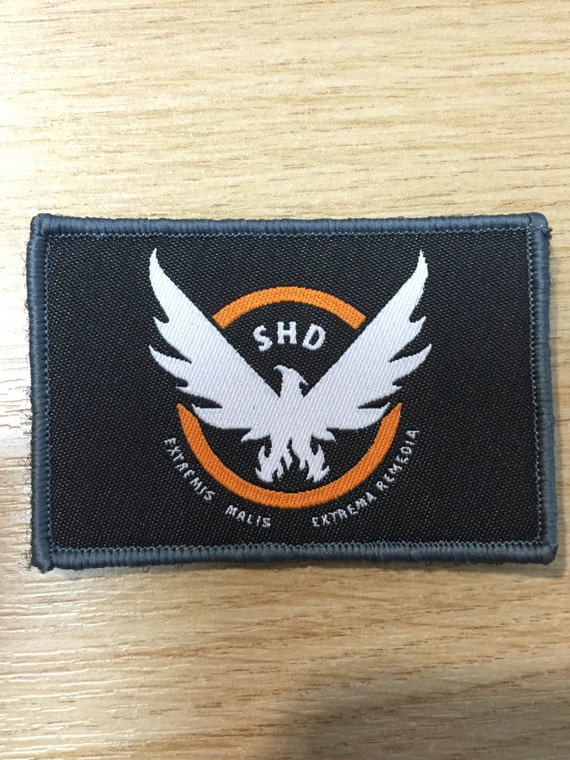 The Division SHD Woven Velcro Patch Landscape Airsoft Game