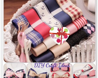 Assorted Ribbon DIY kit 16 yards 0.3mm-5mm ribbon kit lace ribbon, Saint ribbon
