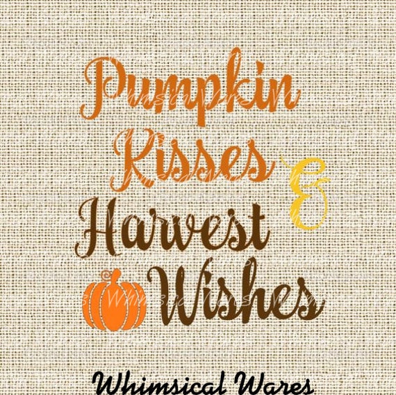 pumpkin kisses harvest wishes digital download .studio3 file