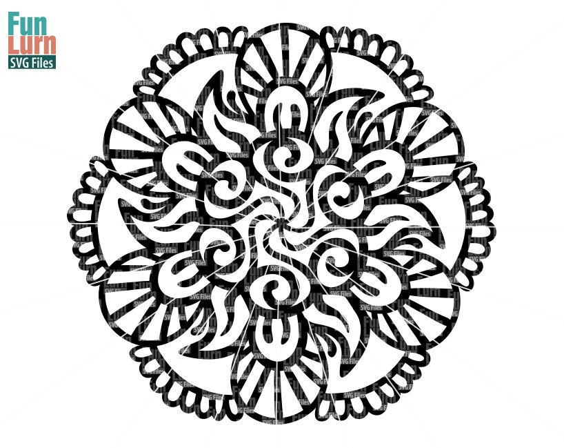 Download Simple Mandala 3, Mandala Pattern, zen doodle, zentangle ...