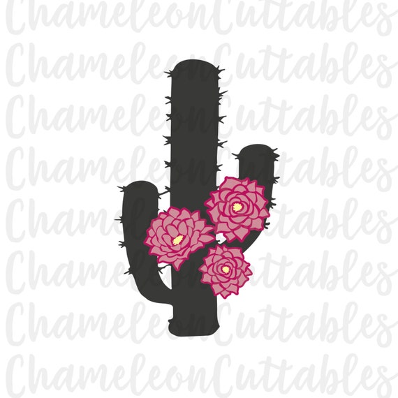 Download cactus svg flowers floral flower vector by ChameleonCuttables