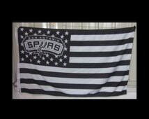 San Antonio Spurs Americana Stripes Nation Flag - 3x5 Foot Official Licensed NBA Team Flag