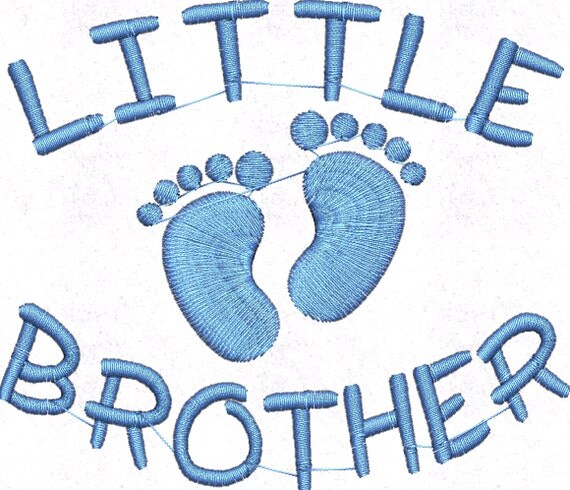 Little Brother Embroidery Design Embroidery Designs