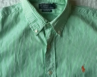 ralph lauren green shirt