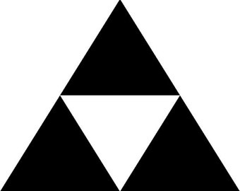 Items similar to Zelda Triforce/Crest of Hyrule Rug on Etsy