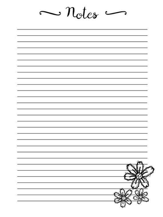 Happy Planner NOTES Printable Inserts Create 365 Happy