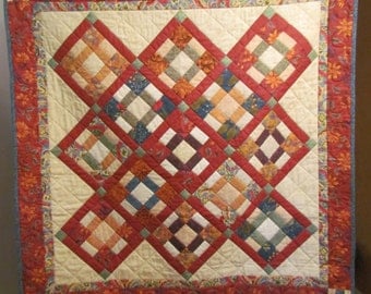 Quilted table topper or wall hanging